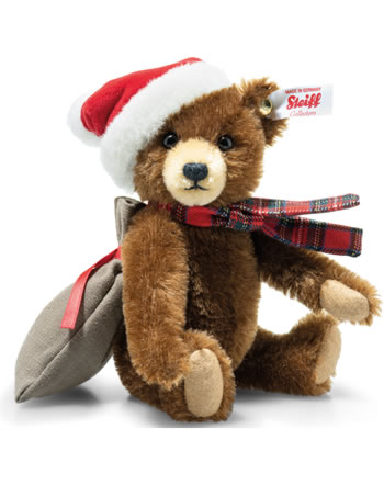 Steiff Teddybär Weihnachtsmann 18 cm Mohair RMS braun 007514