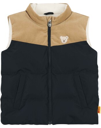 Steiff Weste mit Stehkragen - Steiff Navy