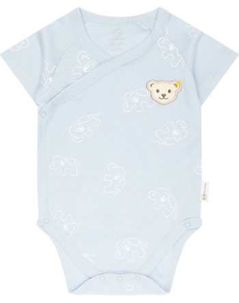 Steiff Bodysuit long sleeve BASIC Baby Wellness celestial blue 0030002-6073
