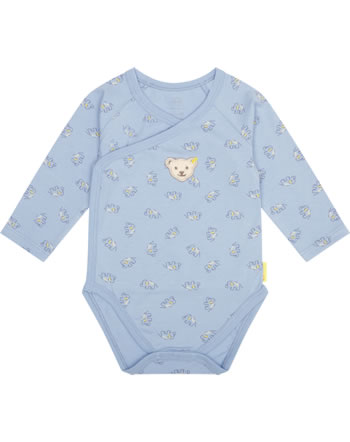 Steiff Wickel-Body Langarm ELEPHANT RIDE Baby Boys chambray blue 2211331-6035