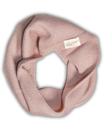 Strickgut Kleinkind-Loop für 1-5 Jahre Merinowolle - Puder