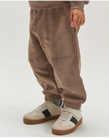 The New Baggy-Sweatpants aus 100 % Bio-Baumwolle - Taupe Gray