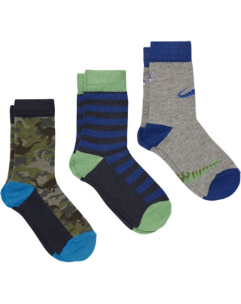 Tom Joule Chaussettes Set 3 pièces BRILLIANT BAMBOO dino camouflage 215442