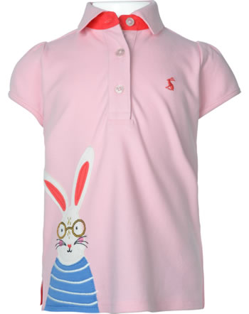 Tom Joule Applique Polo Shirt MOXIE pink bunny