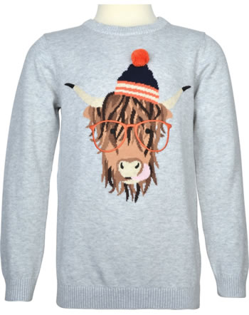 Tom Joule Knit sweater ZANY grey cow  210617-GREYCOW