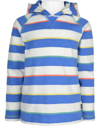 Tom Joule Hooded Sweatshirt ABBOTT white blue stripe 217113