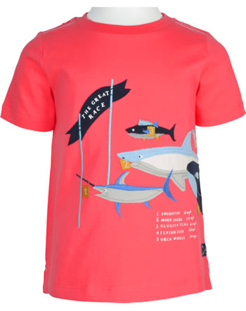 Tom Joule T-Shirt Kurzarm ARCHIE pink shark 217101