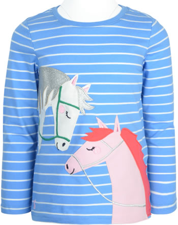 Tom Joule T-Shirt long sleeve AVA blue stripe horse