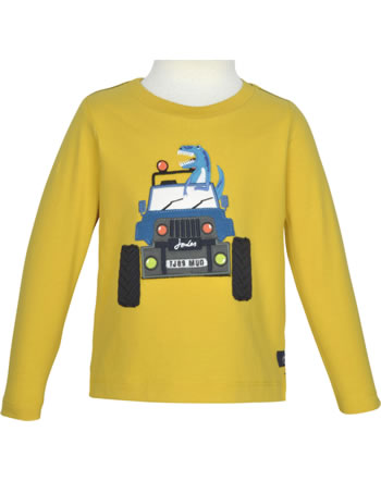 Tom Joule T-Shirt long sleeve CHOMP yellow dino truck