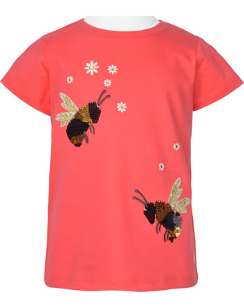 Tom Joule T-Shirt mit Wendepailletten Kurzarm ASTRA pink bee