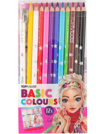 TOPModel Basic ensemble de crayons de couleur 12 couleurs
