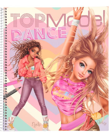 TOPModel Livre à colorier DANCE Nyela et Christy 11877