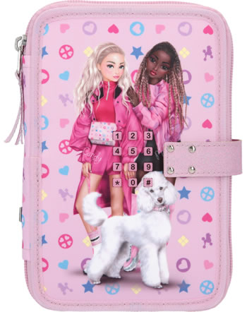 TOPModel Pencil case with code and two parts and filling FBLING BLING 10809