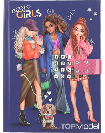 TOPModel secret code diary with sound CITY GIRLS 12711