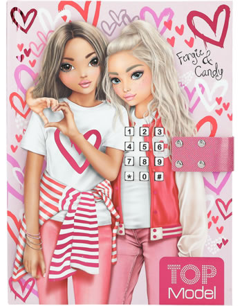 TOPModel Secret code diary with sound ONE LOVE 12420