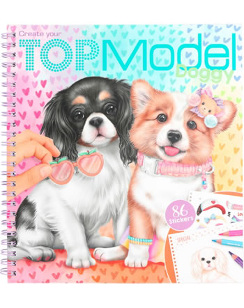TOPModel Malbuch Create your TOPModel Doggy 12164