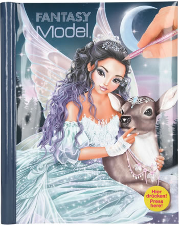 TOPModel painting book with LED Fantasy Model ICEPRINCESS