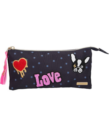 TOPModel pencil case diversified DOG Patches