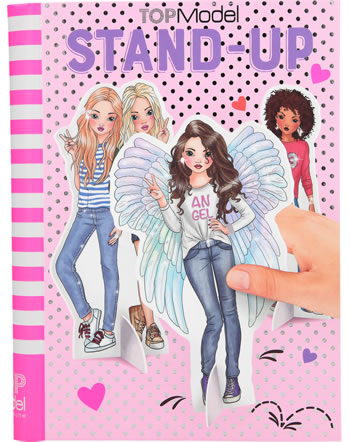 TOPModel Stand-Up coloring book and figures