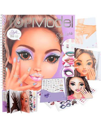 TOPModel Stickerbuch Dress me up Face BEAUTY GIRL 12603/A