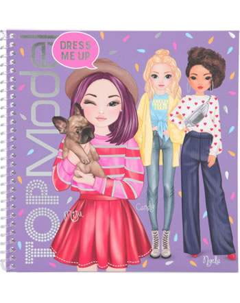 TOPModel sticker book Dress me up Miju, Candy and Nyela 10452_