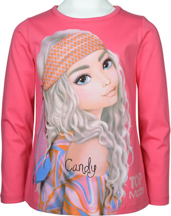 TOPModel T-shirt long sleeve CANDY hot pink 75022-951