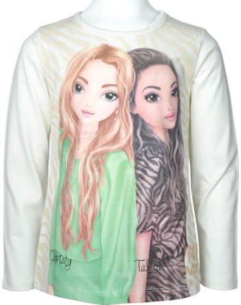 TOPModel T-shirt long sleeve CHRISTY & TALITA snow white 75023-12