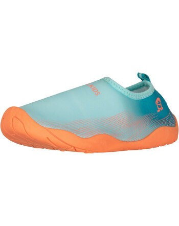 Trollkids Bade-/Schwimmschuh 'Kids Balestrand Aqua' - Aquamarine/Coral Haze