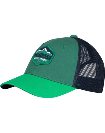 Trollkids Basecap KIDS FEMUND CAP - Jungle Green/Emerald Green/Navy