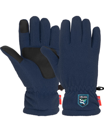 Trollkids Fingerhandschuhe für Touchscreenbedienung KIDS EIKEDALEN GLOVE - Navy