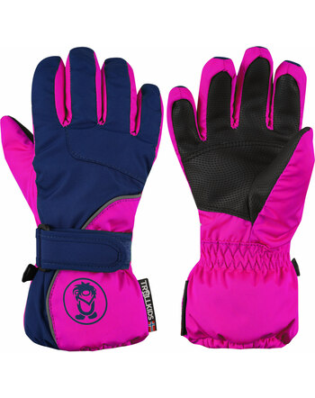 Trollkids Fingerhandschuhe KIDS TROLL GLOVE - Navy/Magenta