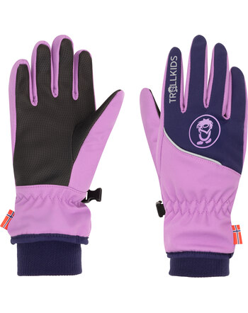 Trollkids Fingerhandschuhe 'Kids Trolltunga Glove' - Light Violet/Deep Violet