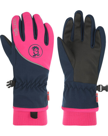 Trollkids Fingerhandschuhe KIDS TROLLTUNGA GLOVE - Navy/Magenta