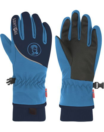 Trollkids Fingerhandschuhe KIDS TROLLTUNGA GLOVE - Navy/Medium Blue
