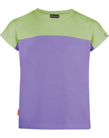 Trollkids Girls T-Shirt BERGEN T pistachio green/lilac