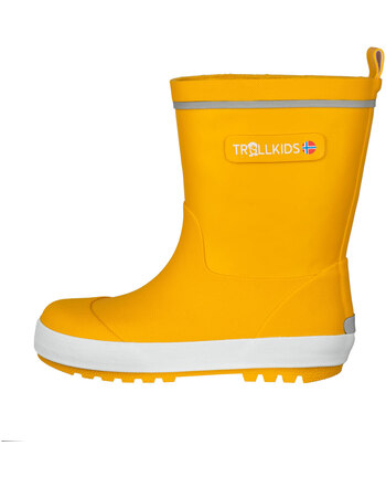 Trollkids Gummistiefel 'Kid's Lysefjord Rubber Boots' - Golden Yellow