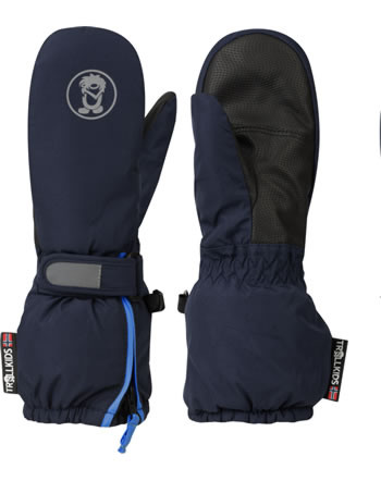 Trollkids Handschuhe Fäustlinge KIDS TROLL MITTEN - Navy/Medium Blue