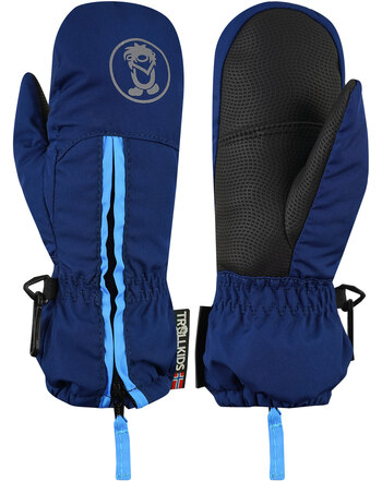 Trollkids Handschuhe/Fäustlinge KIDS TROLL MITTEN - Navy/Medium Blue