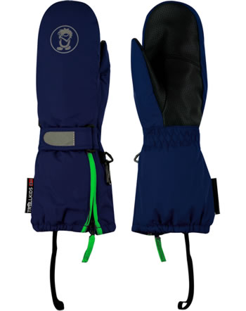 Trollkids Handschuhe Fäustlinge KIDS TROLL MITTEN - Navy/Viper Green