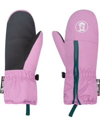 Trollkids Handschuhe/Fäustlinge TROLL MITTEN - Light Violet/Midnight Petrol