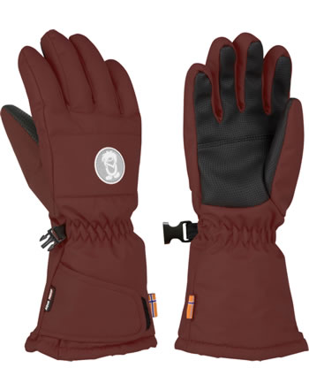 Trollkids Handschuhe Fingerhandschuhe KIDS NARVIK GLOVE maroon red