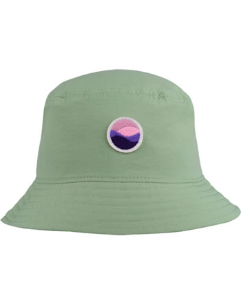 Trollkids Hat Summer GIRLS BUCKET HAT UPF 50+ pistachio green