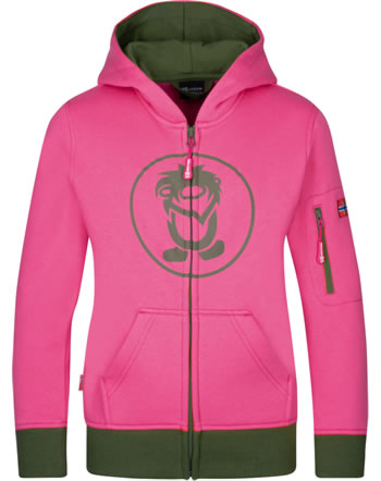 Trollkids Sweatjacke SORTLAND - Light Magenta/Dusky Olive