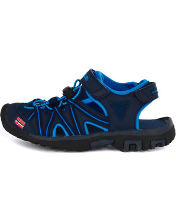 Trollkids Kids Outdoorsandalen LANGFOSS navy/medium blue