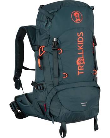 Trollkids Kids Rucksack TROLLTUNGA PACK 30L - Dark Navy/Glow Orange