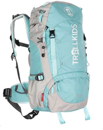 Trollkids Kids Rucksack TROLLTUNGA PACK 30L - Grey/Mint