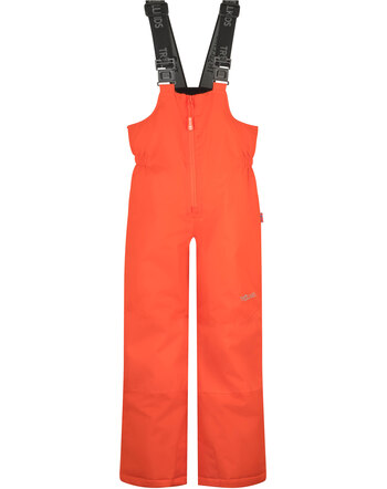 Trollkids Schneehose mit Trägern NORDKAPP - Flame Orange