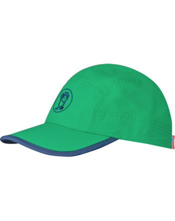 Trollkids Kids Summer cap TROLL UPF 50+ - Pepper Green/Navy