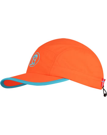 Trollkids Kids Summer cap UPF 50+ TROLL bright orange