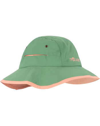 Trollkids Kids Summer Hat breite Krempe TROLL UPF 50+ leaf green/dahlia